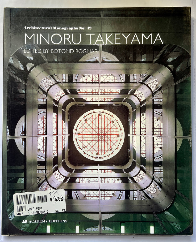 Minoru Takeyama (Architectural Monographs No. 42)