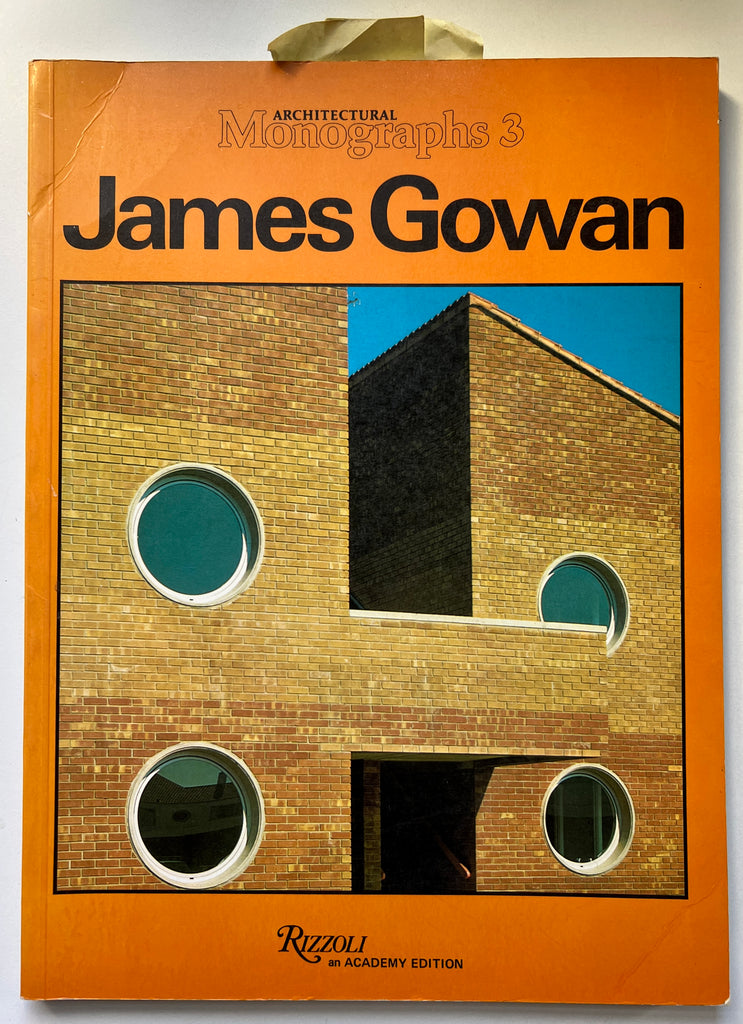 James Gowan (Architectural Monographs No. 3)