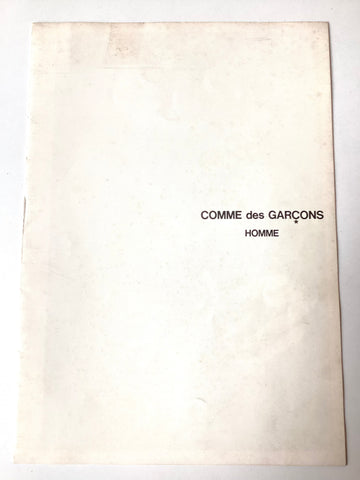 Comme des Garçons Homme 1984