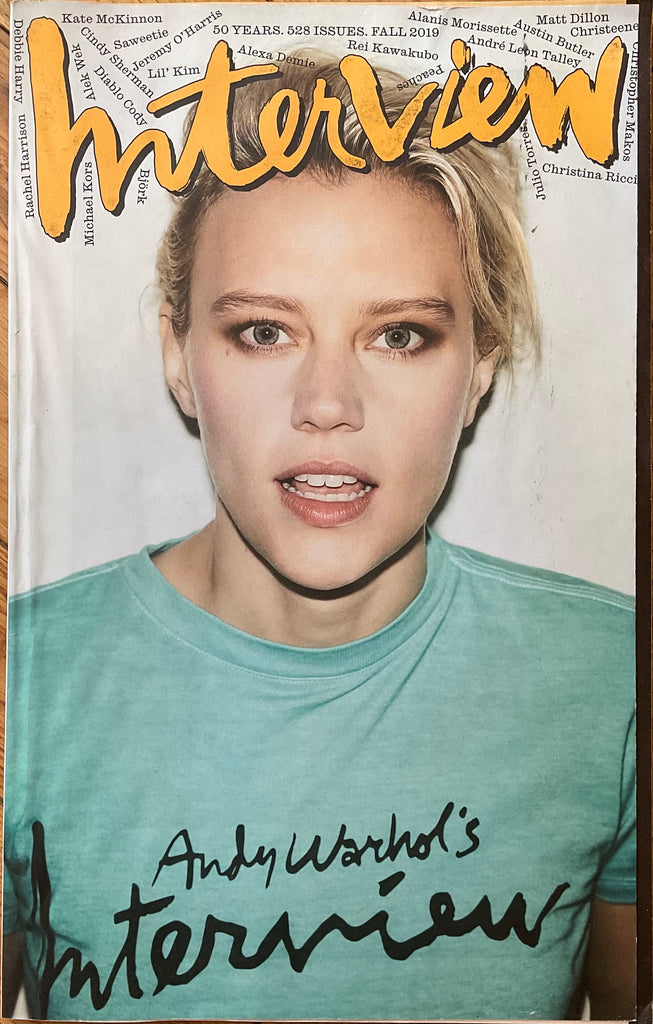 Interview Magazine 528 Fall 2019 Kate McKinnon