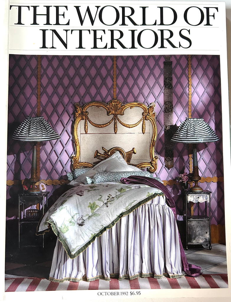 The World of Interiors - October 1992