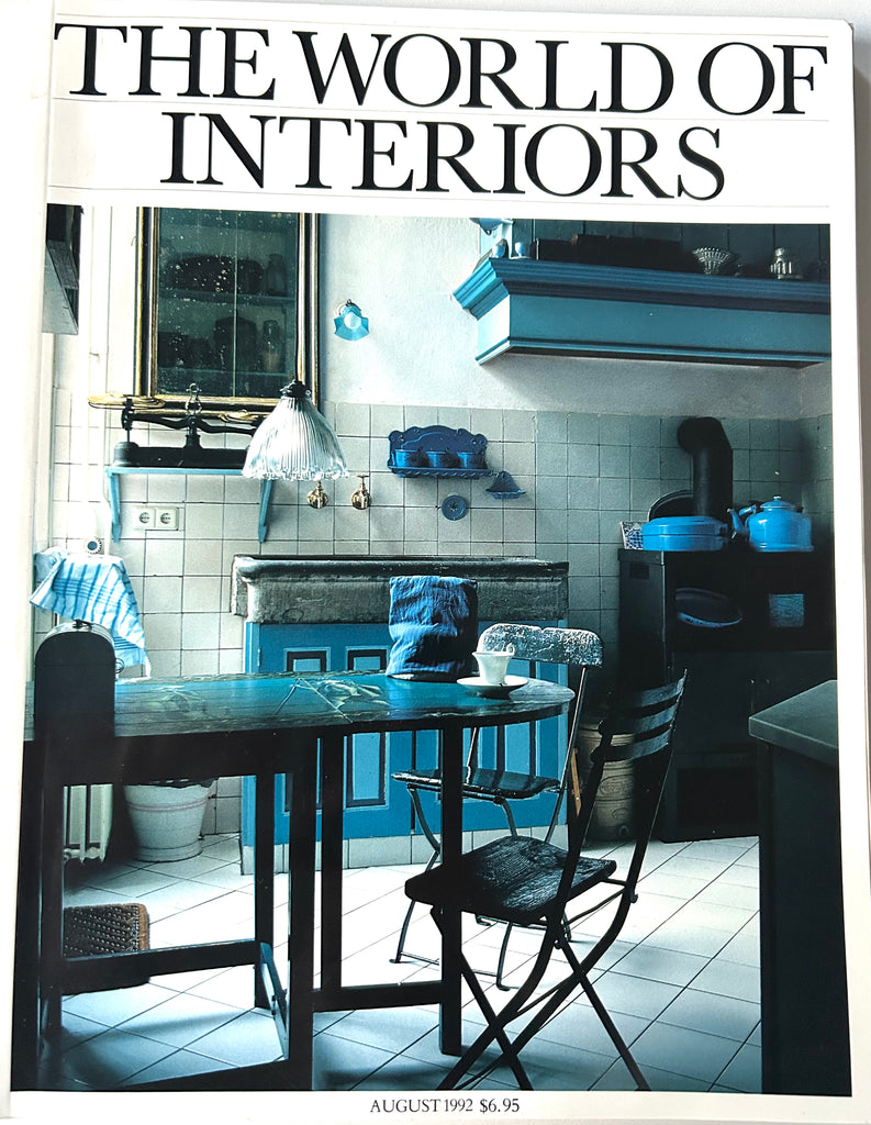 The World of Interiors - August 1992