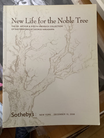 [George Nakashima] New Life for the Noble Tree