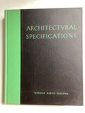 Architectural Specifications by Harold Reeve Sleeper