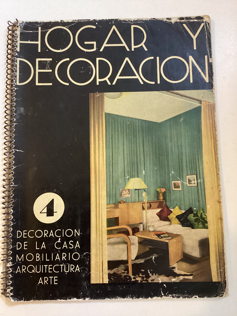 Hogar y Decoracion 4 Diciembre 1939/ Enero 1940