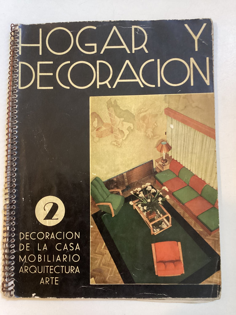 Hogar y Decoracion Noviembre Diciembre 1938