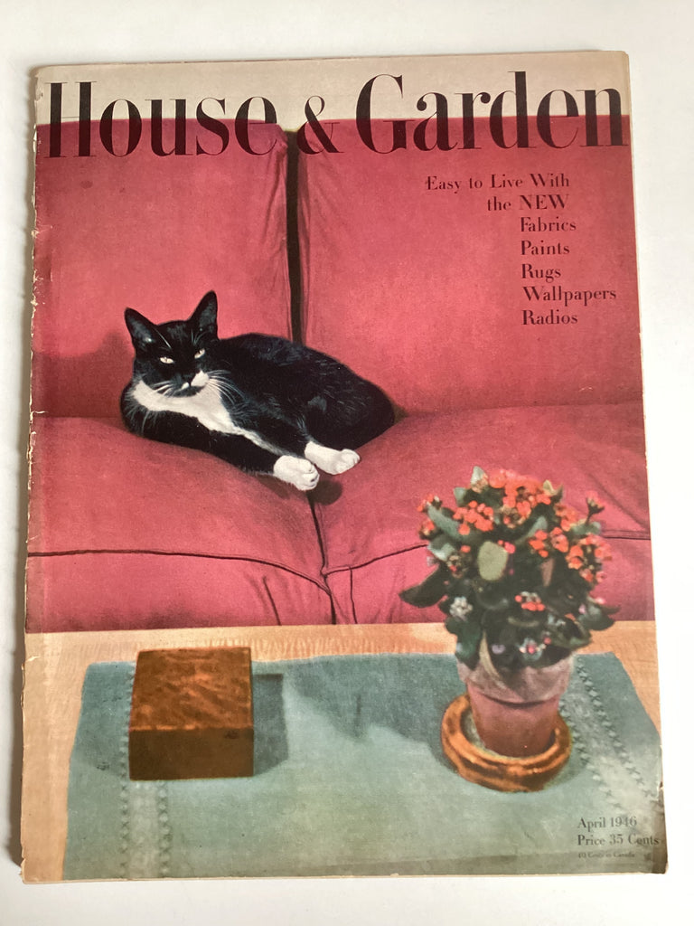 House & Garden magazine April 1946