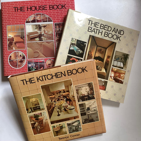 The House Book / The Kitchen Book / The Bed & Bath Book --boxed set-by Terence Conran