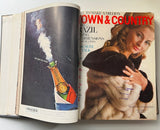 Bound volume of Town & Country magazine, July-Dec 1968