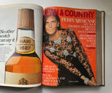 Bound volume of Town & Country magazine, July-Dec 1968