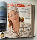 Bound volume of Town & Country magazine, July-Dec 1965