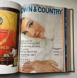 Bound volume of Town & Country magazine, July-Dec 1965