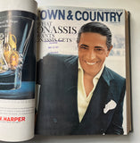 Bound volume of Town & Country magazine, Jan-June 1964