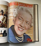 Bound volume of Town & Country magazine, Jan-June 1964