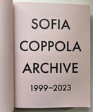 Sofia Coppola Archive 1999-2023