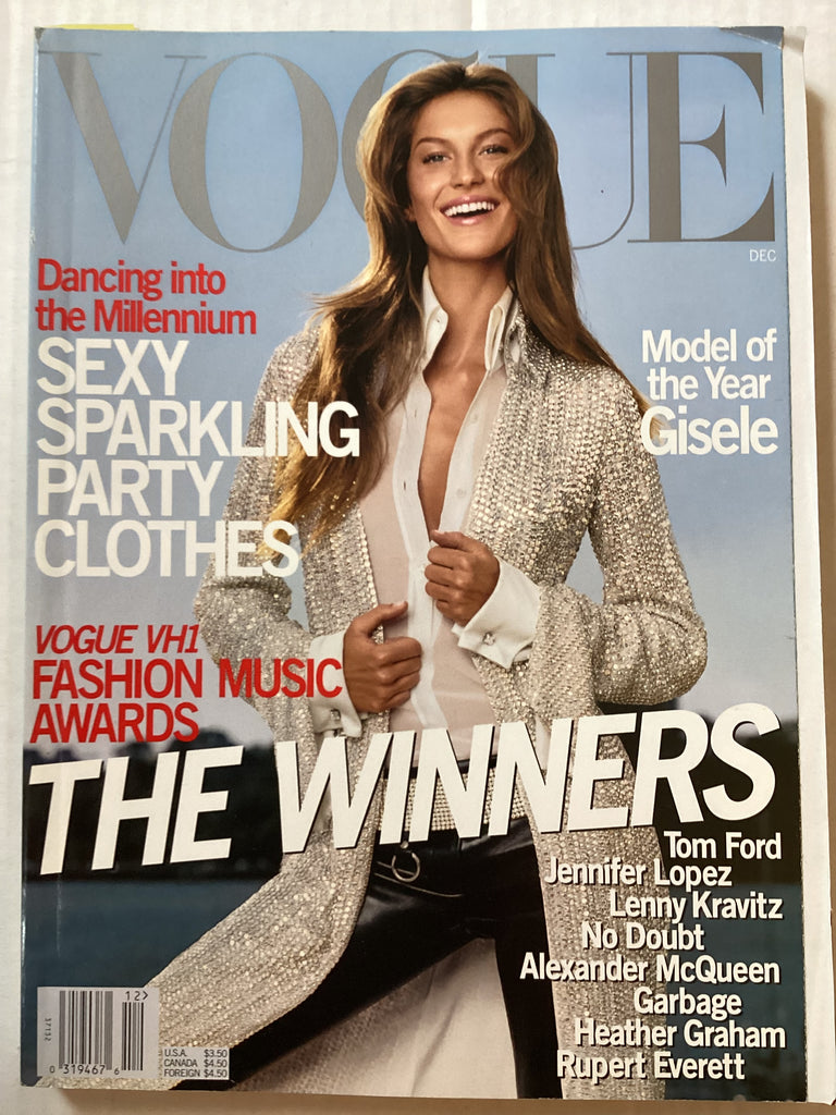 Vogue December 1999 gisele