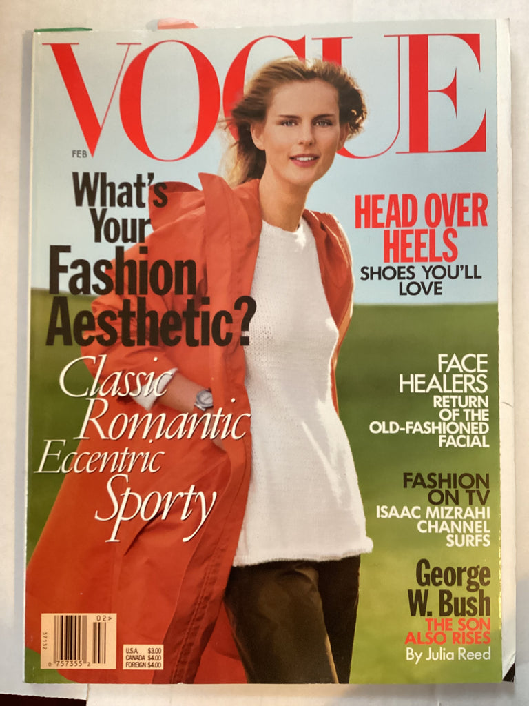 Vogue magazine February 1999 stella tennant