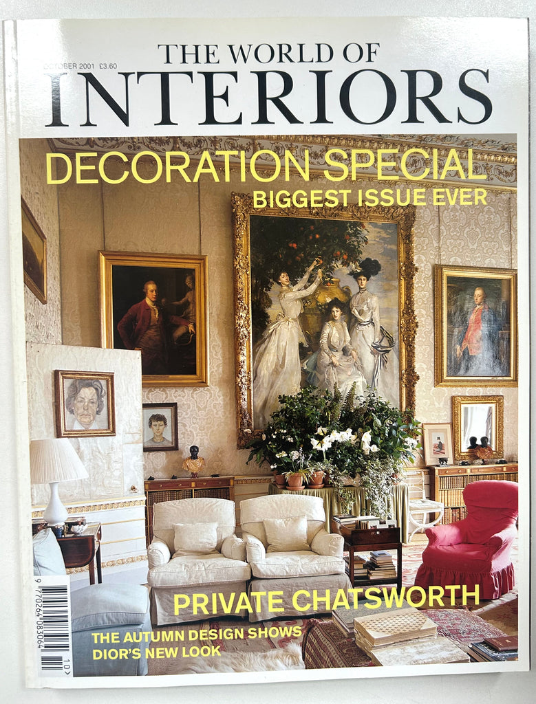 The World of Interiors - October 2001 - Decoration special