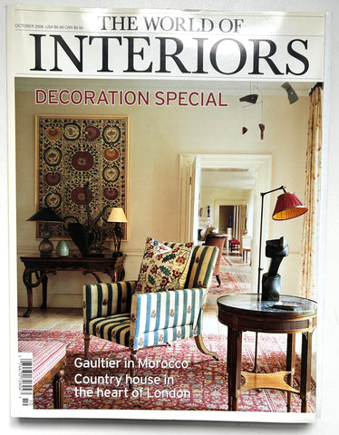 The World of Interiors October 2006