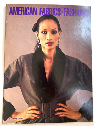 American Fabrics & Fashions - 1985 - n.132
