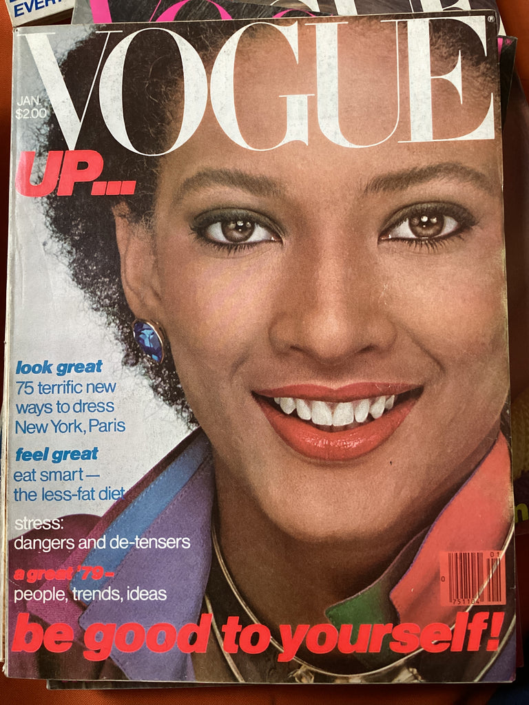 Vogue magazine January 1979 peggy dillard