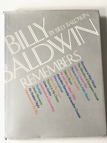 Billy Baldwin Remembers