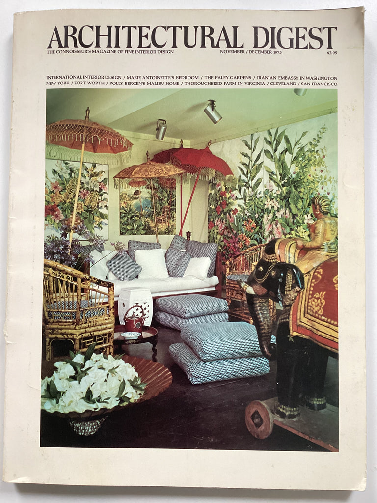 Architectural Digest November/ December 1975