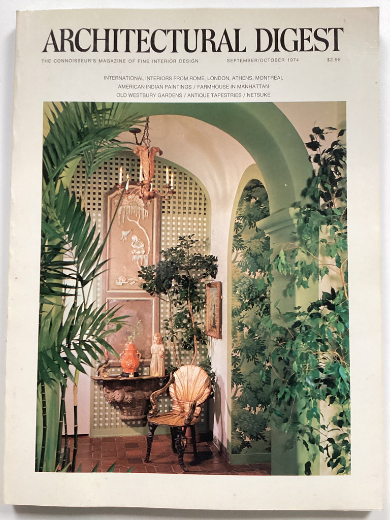 Architectural Digest September / October 1974