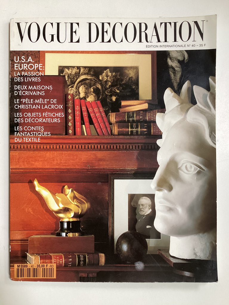 Vogue Decoration Édition Internationale no. 40 1992