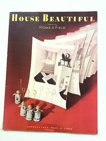 House Beautiful January 1935 noel coward in kent