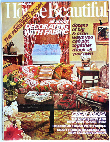 House Beautiful  April 1974