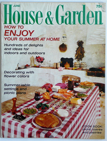 House & Garden June 1969  Michael Taylor David Hicks