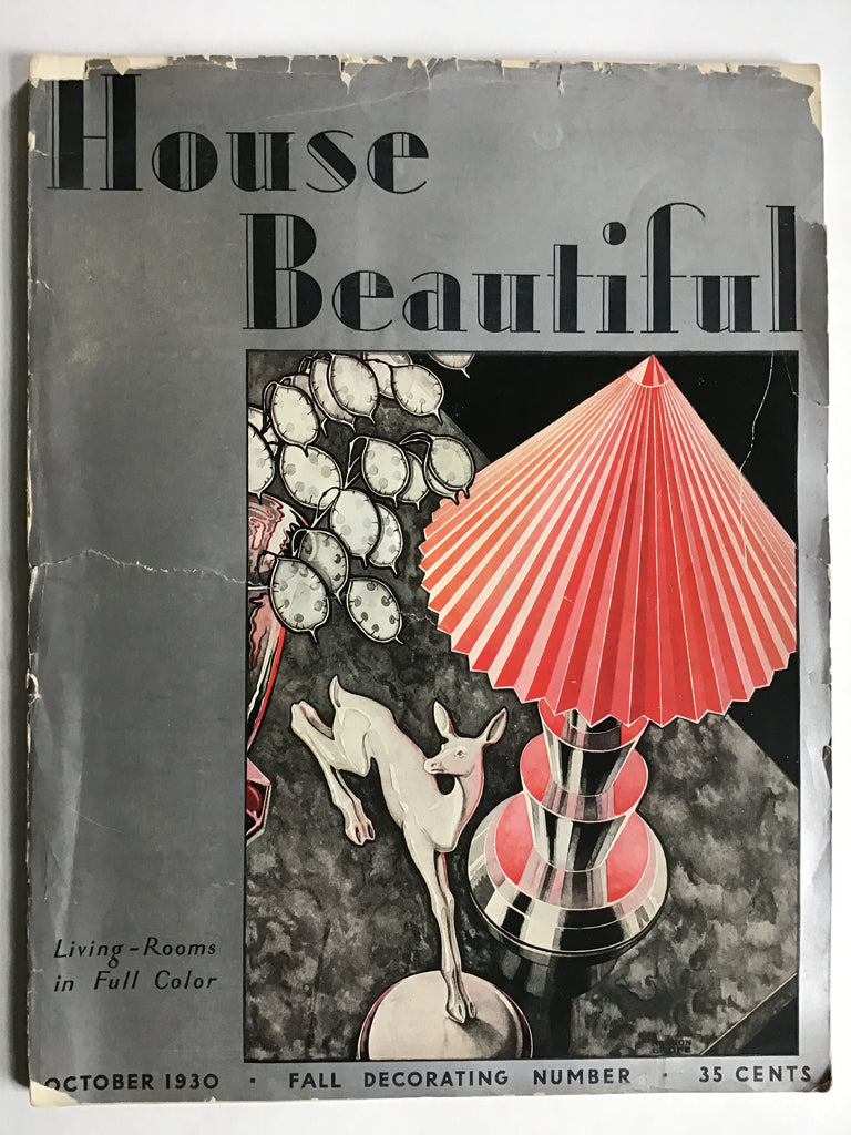 House Beautiful October 1930